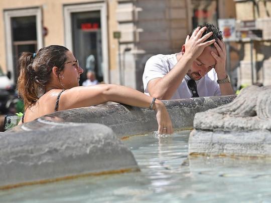 Аномальная жара в Европе стала причиной смерти по меньшей мере пяти человек 