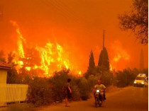 Украинских туристов в Греции призывают к осторожности из-за пожаров