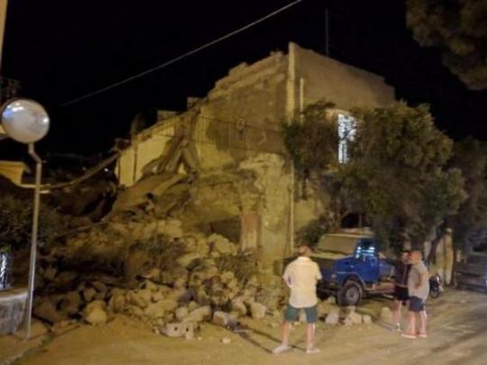 Италия, землетрясение