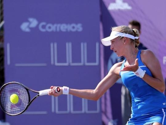 Надежда Киченок не сумела выйти в четвертьфинал турнира в Нью-Хейвене