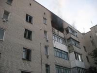 Полицейские Донецкой области задержали подозреваемого в убийстве и поджоге квартиры (фото)