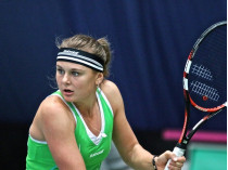 Украинка Козлова впервые в карьере пробилась во второй круг турнира «Большого шлема»