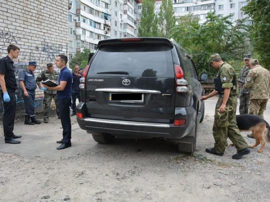 В автомобиле депутата Николаевского горсовета обнаружили взрывчатку