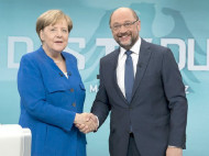 Меркель победила Шульца на теледебатах перед выборами в Бундестаг
