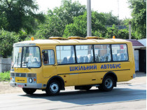 Школьный автобус в деревне