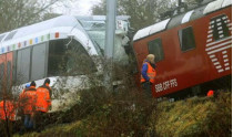 В Швейцарии столкнулись два пассажирских поезда 