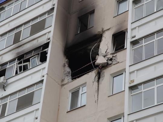 Взрыв в многоэтажном доме