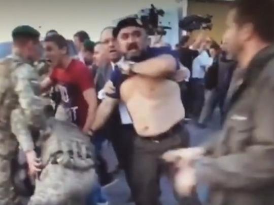 Арестован один из самых активных участников прорыва границы (видео)
