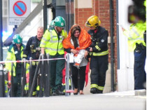 Пострадавшая при взрыве в лондонском метро