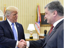 Петр Порошенко, президент Украины, Дональд Трамп