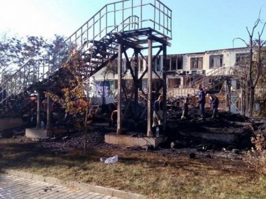В Одессе задержан директор лагеря «Виктория», где на пожаре погибли дети