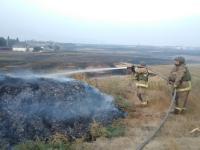 Пожар в селе Новоянисоль