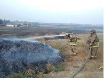 Пожар в селе Новоянисоль