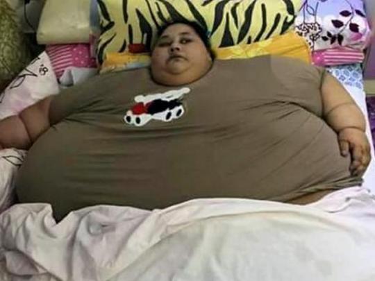 Умерла египтянка, считавшаяся ранее «самой толстой женщиной в мире» (фото)