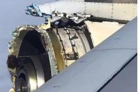 Двигатель самолета Air France, следовавшего из Парижа в Лос-Анджелес, взорвался в воздухе 