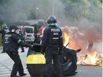 протесты в Гамбурге саммит Большой двадцатки