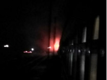 На Николаевщине горел поезд «Николаев-Киев» (фото)