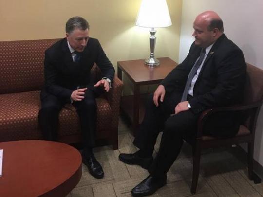 Спецпредставитель США Волкер обсудили с послом Украины будущих миротворцев на Донбассе