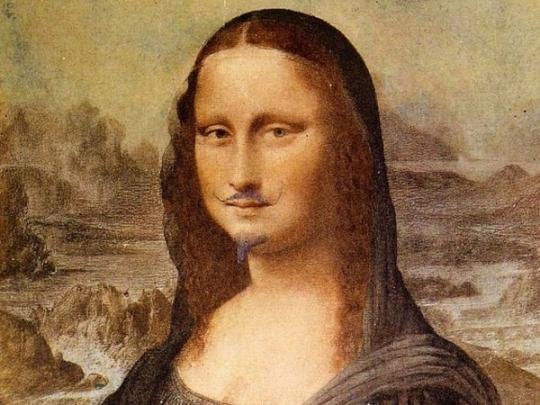 Усатая Мона Лиза