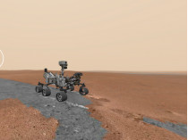 Марсоход на Марсе