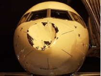 Поврежденный Boeing