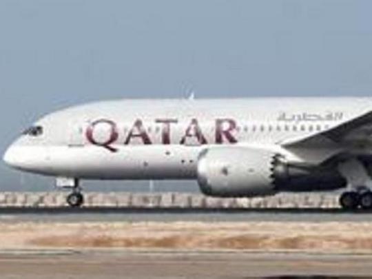 Самолет Qatar Airways