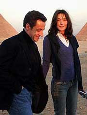По сообщениям французской прессы, 52-летний президент николя саркози женился на 40-летней певице карле бруни