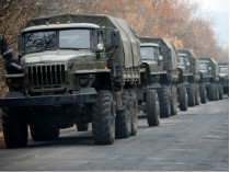 Заход российской военной техники на Луганщину
