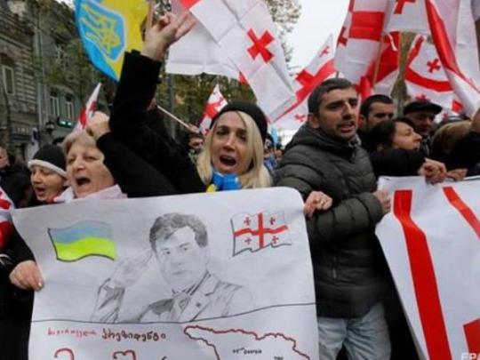 В Грузии могут начаться акции протеста из-за Саакашвили