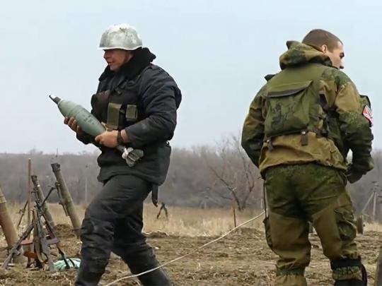 Украинские офицеры заявляют, что стреляли как раз боевики