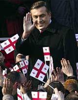 На инаугурацию михаила саакашвили в тбилиси приехали представители двух десятков государств, в том числе украины и россии