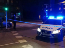 В Швеции подорвали полицейскую машину (фото)