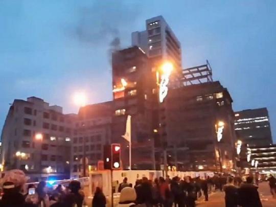 Пожар в Манчестере