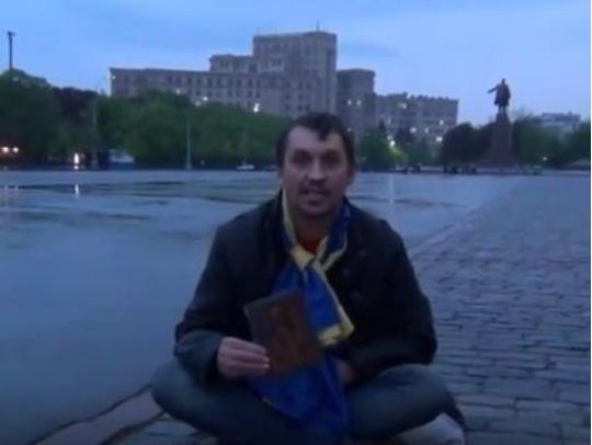 Захвативший заложников в отделении «Укрпошти» в Харькове делал «предсказания» (видео)
