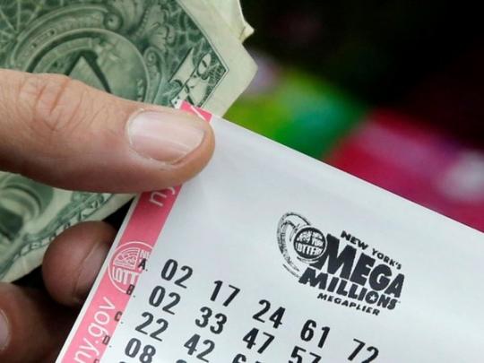 Билет лотереи Mega Millions