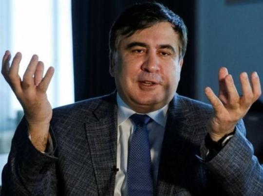 Саакашвили передумал маршировать в центре Киева 21 января
