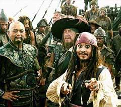 «пираты карибского моря-3» собрали в кинотеатрах стран снг почти 40 миллионов долларов