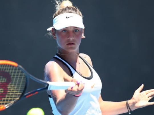 Украинская теннисистка Костюк станет самой молодой участницей Australian Open