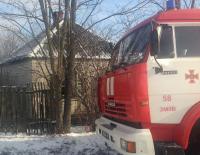 Пожар в Харьковской области