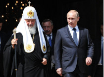Путин в сопровождении Патриарха Кирилла