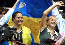 Сестры алена и катерина бондаренко принесли сборной украины победу над командой бельгии