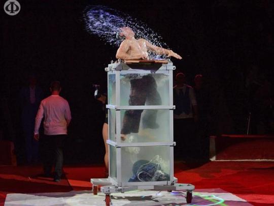 В Национальном цирке Украины покажут номер легендарного фокусника Гудини