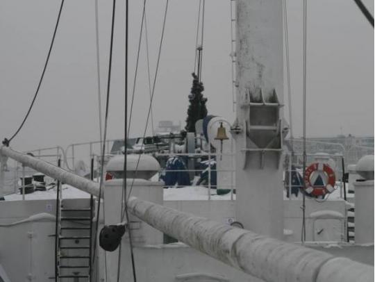 Опубликовано последнее видео пропавшего у берегов России судна «Восток»