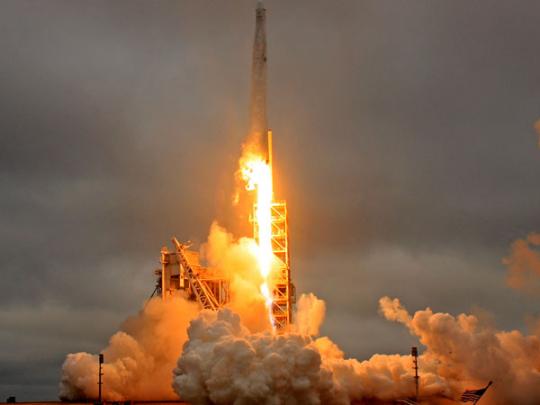SpaceX запустила ракету Falcon 9 со спутником GovSat-1