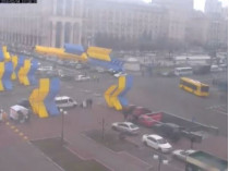 В центр Киева стянули две тысячи полицейских и гвардейцев 