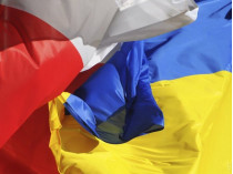 флаги Украины и Польши