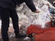 По следам Кремля: в "ЛНР" демонстративно уничтожили красную икру (видео)
