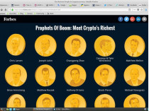 Forbes впервые опубликовал список «Богатейших людей в мире криптовалют»