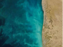 NASA показало фотографию аномального процесса в Каспийском море