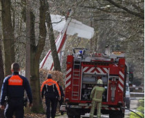 Крушение самолета в Бельгии
